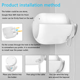 Geekria Wall Mount Compatible with Google Nest WiFi Add-On Point ONLY, ABS Space-Saving Bracket Holder Shelf, The Simplest Cable Management Wall Mount Bracket (3 Pack)