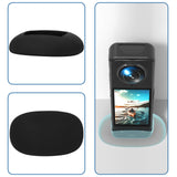 Geekria Silicone Non-Slip Desktop Mount Compatible with Insta360 X5, X4 Camera, Lightweight and Compact, Action Camera Accessories (Black)