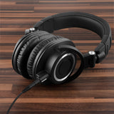 Geekria Audio Cable Compatible with ATH ATH-M70x ATH-M60x ATH-M50x ATH-M40x M50xrd M50xwh Headphones, 2.5mm Aux Replacement Stereo Cord (5.6 ft/1.7 m)