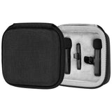 Geekria for Creators Hard Shell Wireless Mic Case, Wireless Lavalier Microphones Case Compatible with PQRQP, BOYA, MAYBESTA, Mini Mic Pro, Leettus, JUDKIOM, Bulatry, Caiord (Grey)