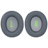 Geekria QuickFit Replacement Ear Pads for JBL JR460 Headphones Ear Cushions, Headset Earpads, Ear Cups Cover Repair Parts (Grey)