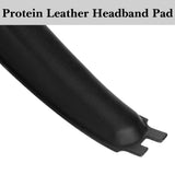 Geekria Protein Leather Headband Pad Compatible with HyperX Cloud Stinger/ Stinger 7.1/ Stinger Wireless Headphones, Replacement Band Repair Part (Black)