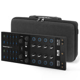 Geekria Hard Shell Travel Case Compatible with Native Instruments Traktor X1 / X1 MK3 / Traktor Kontrol Z1 Mk2, Audio DJ Controller Carrying Bag (Dark Grey)