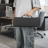 Geekria Keyboard Carrying Case, Hard Shell Travel Bag Compatible with Logitech MX Keys S, MX Keys Advanced Wireless Illuminated, Microsoft Wireless Surface Keyboard WS2-00025 (Dark Grey)