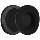 Geekria Comfort Velour Replacement Ear Pads for Sony MDR-V150 V200 V250 V300 V400 ZX300 Headphones Ear Cushions, Headset Earpads, Ear Cups Cover Repair Parts (Black)