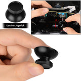 Geekria Replacement Joystick Repair Kit, Metal Buttons for DualShock 4, Controller Repair Kits with Tool for Playstation 5, Playstation 4, PS4 Slim, PS4 Pro, CUH-ZCT2 Controller (Black)