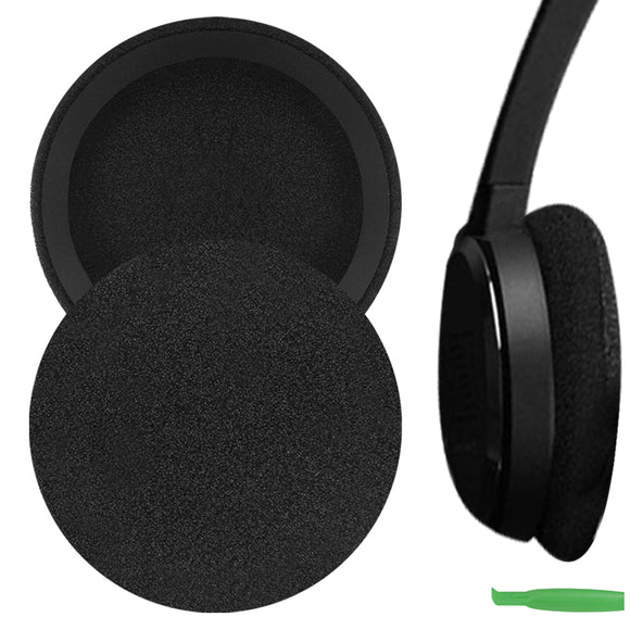 Geekria Comfort Foam Replacement Ear Pads for AKG K420, K412, K403, K402 Headphones Ear Cushions, Headset Earpads, Ear Cups Cover Repair Parts (Black)