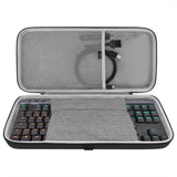 Geekria Tenkeyless TKL Keyboard Case, Hard Shell Travel Bag for 80%/87 Key Computer Mechanical Gaming Keyboard, Compatible with Logitech G PRO, G915 TKL, Razer BlackWidow V3 TKL (Slim)