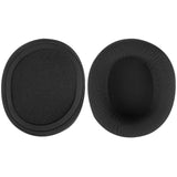 Geekria QuickFit Mesh Fabric Replacement Ear Pads for SteelSeries Arctis Prime Arctis PRO Arctis 9X Arctis 7 Arctis 5 Arctis 3 Headphones Ear Cushions, Ear Cups Cover Repair Parts (Black)