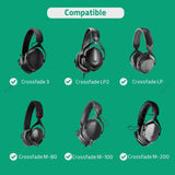Geekria 3.5mm Audio Cable with Mic Compatible with V-MODA Crossfade 3, LP, LP2, M-200, M-100, M-80, V-80, Replacement Stereo Cord with Inline Microphone and Volume Control (4ft / 1.2m)