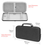 Geekria TKL Keyboard Case, Hard Shell Travel Carrying Bag for 80% / 87 Keys Mechanical Gaming Keyboard, Compatible with Logitech G915 TKL, G PRO Keyboard / G PRO X (Extra Space)
