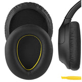 Geekria QuickFit Replacement Ear Pads for Sony WH-CH700N, WH-CH710N WH-CH720N Headphones Ear Cushions, Headset Earpads, Ear Cups Cover Repair Parts (Black)