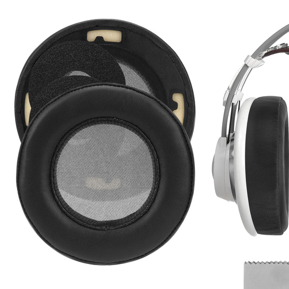 Geekria Elite Sheepskin Replacement Ear Pads for AKG K701/K702/Q701/Q702/K601/K612/K712/K400/K500 Headphones Ear Cushions, Repair Parts (Black)