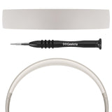 Geekria Plastic Headband Pad Compatible with Beats Studio Pro, Headphones, Replacement Band Repair Part (Sandstone)