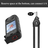 Geekria for Creators 2 Pack Invisible Mic Cold Shoe Compatible with Insta360 X5/X4/X3 and RODE Wireless GO Mic, Microphone Mount Adapter Accessories for Insta 360 (Black)
