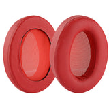 Geekria PRO Extra Thick Replacement Ear Pads for Sony, SteelSeries, Arctis, Turtle Beach, Skullcandy, HyperX and Other Large or Mid-Sized Over-Ear Headphones Earpads Ear Cushion (Red)