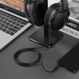 Geekria Audio Cable Compatible with Skullcandy Crusher Evo/ANC 2, Hesh Evo/ANC/3/2, Riff 2, Icon ANC, Grom Wireless Cable (4 ft / 1.2m)