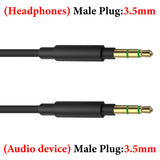 Geekria Audio Cable Compatible with Beats Studio Pro/3/2, Solo 4/3/HD/Pro, Mixr Headphones, 3.5mm to 3.5mm Replacement Stereo Cord (4 ft /1.2 m)