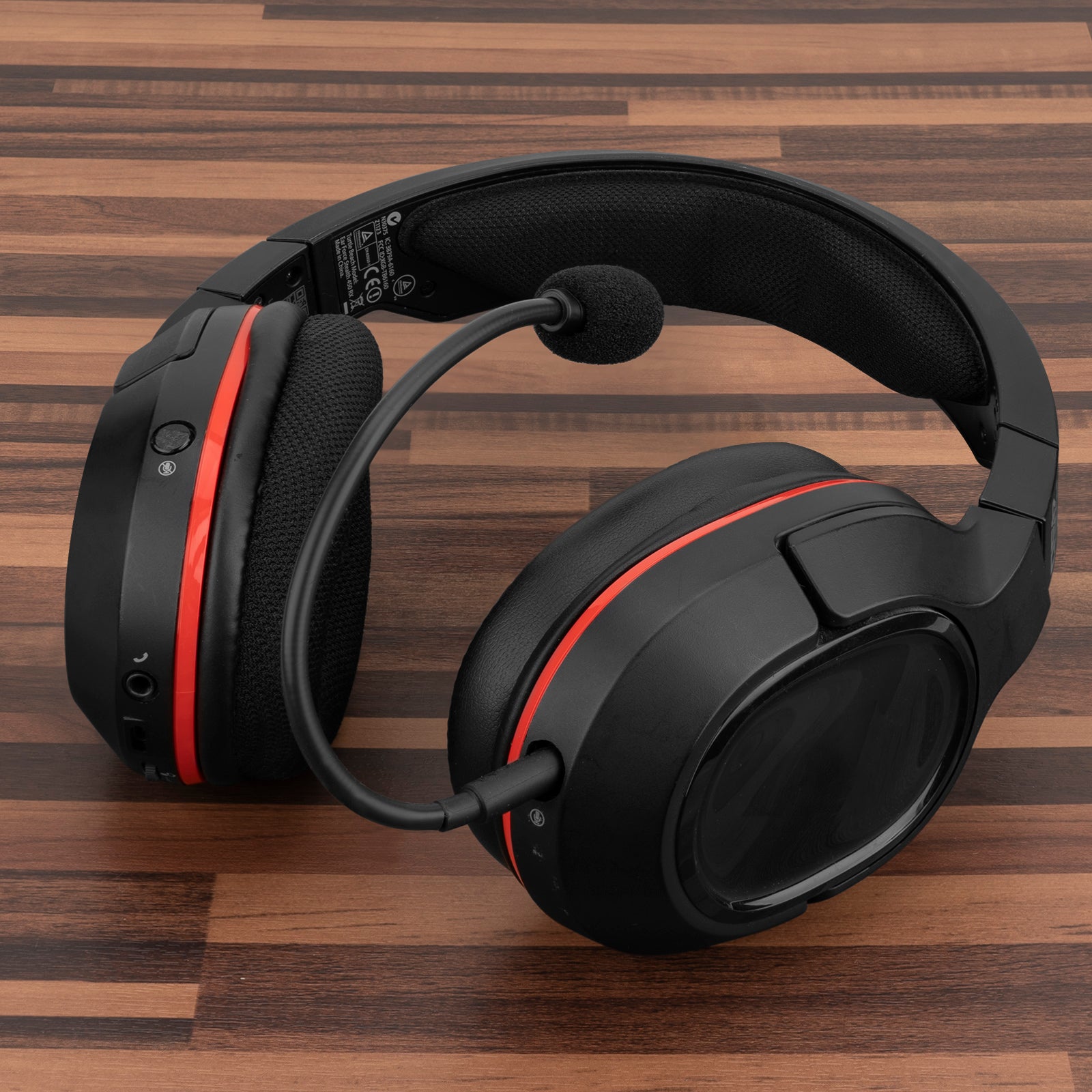 Microphone De Remplacement Pour Casque Turtle Beach - Noir, Avec Manchons Éponge, Compatible PS/Xbox/PC
