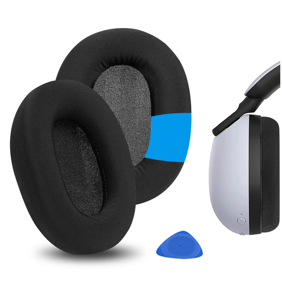 Geekria Sport Cooling-Gel Replacement Ear Pads for Sony INZONE H7 (WH-G700), INZONE H9 (WH-G900N) Headphones Ear Cushions, Headset Earpads, Ear Cups Cover Repair Parts (Black)