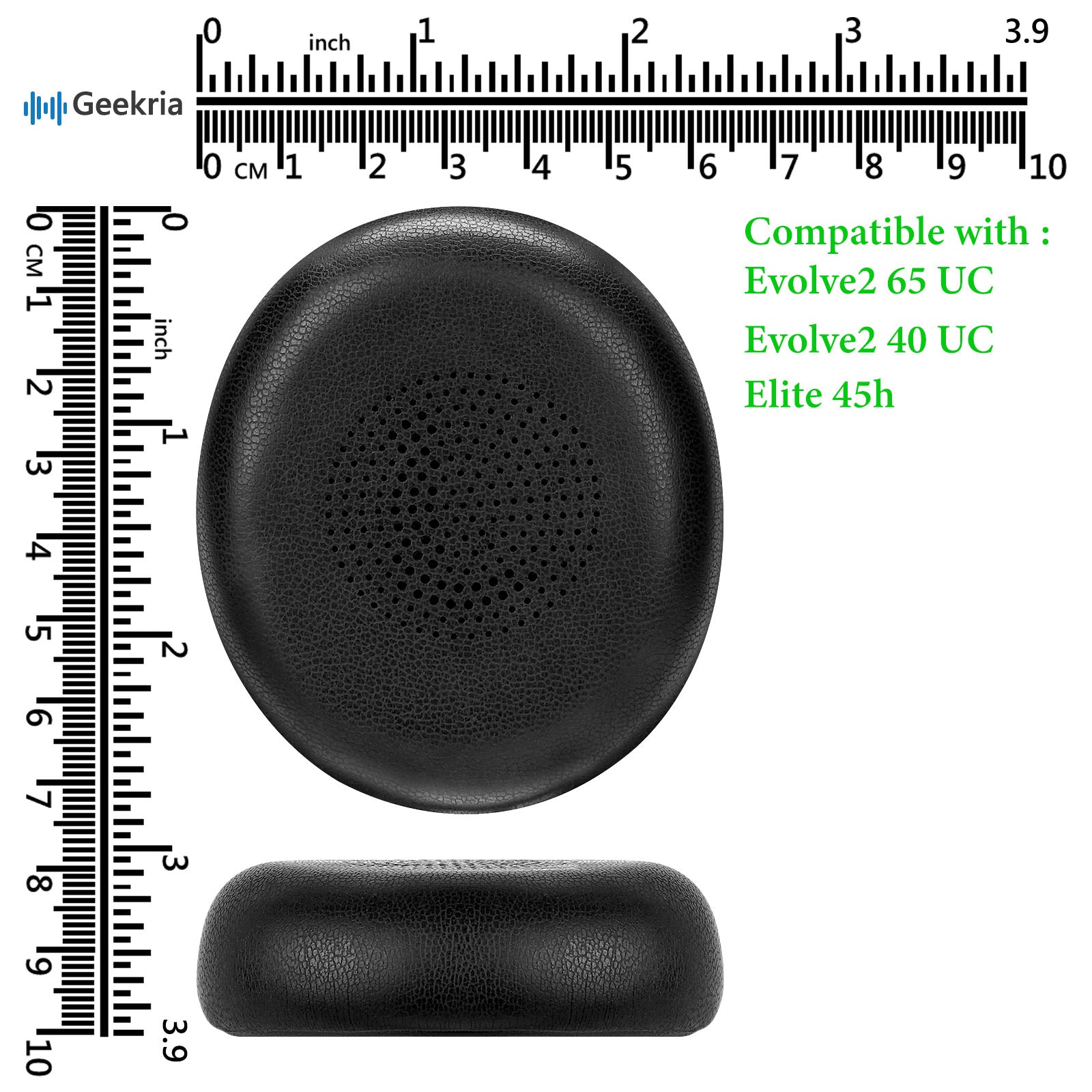 Evolve2 75 Ear Pads - Defean Replacement Ear Cushion Compatible With Jabra Evolve2 75 PC...