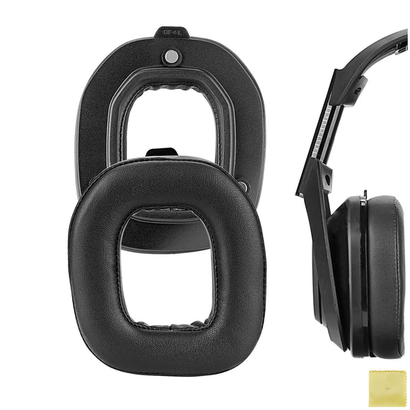 Geekria QuickFit Replacement Ear Pads for Astro A50 Gen 4 Headphones Ear Cushions, Headset Earpads, Ear Cups Cover Repair Parts (Black)