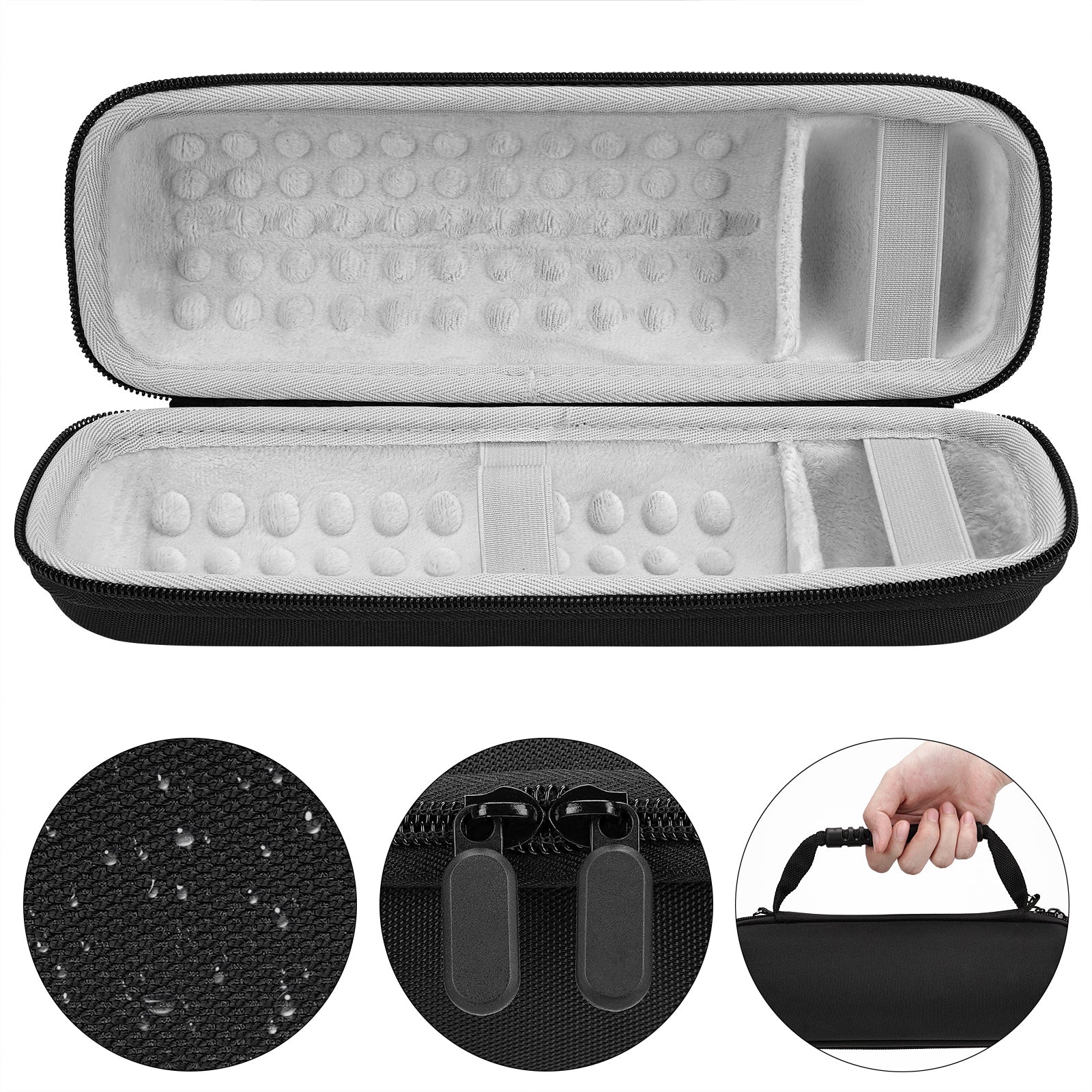 Geekria Shield Speaker Case Compatible with JBL Flip 7 / 6 / 5 / 4 / 3