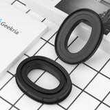 Geekria Gel Ear Pads for 3M WorkTunes (90541, 90542, 90543, 90544)/ Peltor Sport (Tactical TAC100/ 300/ 500)/ ZOHAN (EM033/ 037/ 042)/ PROHEAR(032/033/037) Headphones, Ear Cushions (Black)