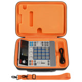 Geekria Hard Shell Travel Case Compatible with Akai Professional MPC Sample Portable Groovebox, Audio Sampler Carrying Bag (Orange)