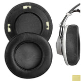 Geekria Elite Sheepskin Replacement Ear Pads for AKG K701, K702, Q701, Q702, K601, K612, K712, K400, K500 Headphones Ear Cushions, Headset Earpads, Ear Cups Cover Repair Parts (Black)