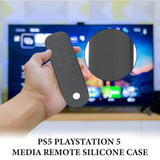 Geekria Silicone Remote Case Compatible with Sony PlayStation 5, PS5 Remote Control Cover Skin, Shock-Absorption Washable, Full Body Protective Sleeve (Dark Gray)