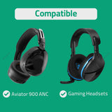 Geekria Gaming Headset Extension Cable Compatible with Skullcandy Aviator 900 ANC, Turtle Beach PS4 / Xbox One Controller with 3.5mm Male to Male Headset Jack (3.3 ft / 1 m)