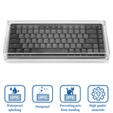 Geekria Keyboard Dust Cover, Clear Acrylic Dust Cover, Magnetic Closing Dust Cover Compatible with Logitech MX Mechanical Mini Wireless Illuminated, MX Mechanical Mini for Mac