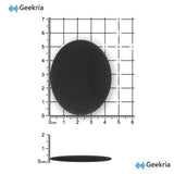 Geekria Comfort Foam Replacement Ear Pads Compatible with Logitech OEM PC 860 Stereo Headphones, Ear Cushions (2 Pairs/ Black)