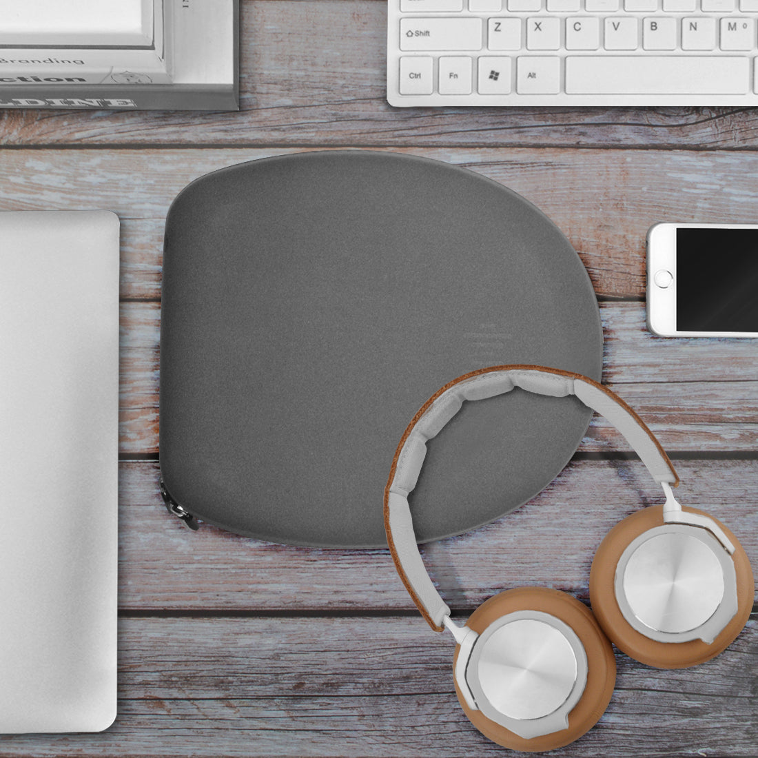 Geekria Shield Case Compatible with B&O BeoPlay HX, H95, H9, H9i, H8,