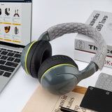 Geekria 2 PCS Knit Fabric Headband Pad Compatible with Bose, AKG, Sennheiser, Sony Headphones, Replacement Band Repair Part (Black + Gray)