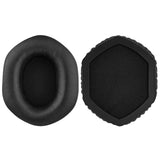 Geekria QuickFit Replacement Ear Pads for V-MODA Crossfade Wireless, M-100, LP, LP2 Crossfade 2, Crossfade 3 Headphones Ear Cushions, Headset Earpads, Ear Cups Cover Repair Parts (Black)