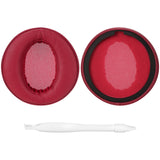 Geekria QuickFit Replacement Ear Pads for SONY MDR-XB950BT MDR-XB950B1 MDR-XB950/H Headphones Ear Cushions, Headset Earpads, Ear Cups Cover Repair Parts (Dark Red)