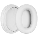 Geekria QuickFit Replacement Ear Pads for Sony WH-CH700N/ CH710N/ CH720N Headphones Ear Cushions, Repair Parts (White)