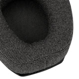 Geekria Comfort Linen Replacement Ear Pads for Sennheiser RS195, HDR195, RS185, HDR185, HDR175, RS175, HDR165, RS165 Headphones Ear Cushions, Headset Earpads, Ear Cups Repair Parts (Dark Grey)