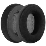 Geekria Comfort Velour Replacement Ear Pads for Skullcandy Hesh, Hesh 2.0, Hesh 2 Wireless, Crusher Over-Ear Headphones Ear Cushions, Headset Earpads, Ear Cups Cover Repair Parts (Black)