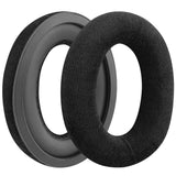 Geekria Comfort Velour Replacement Ear Pads for Sennheiser GAME ONE, PC360, PC363D, PC373D Headphones Ear Cushions, Headset Earpads, Ear Cups Cover Repair Parts (Black)