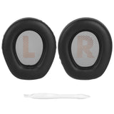 Geekria QuickFit Replacement Ear Pads for JBL Quantum 200, Quantum 300 Headphones Ear Cushions, Headset Earpads, Ear Cups Cover Repair Parts (Black)