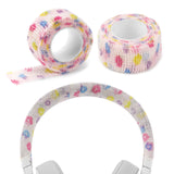 Geekria Non-woven Fabric Soft Headband Cover Compatible with Sony WH-1000XM5, Crusher ANC, Hesh 3, Soundcore Life Q20, Sennheiser HD 599, Momentum 4 Headphones (Rainbow/2 Pcs)