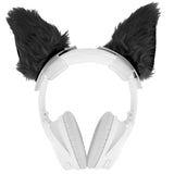 Geekria NOVA Headphone Headband Spacer+Cat Ears Attachment Compatible with Bose, Sony, Skullcandy, Beats, Marshall Headphones, Easy DIY Installation, Comfortable & Stylish (Black)