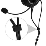 Geekria Magnetic Detachable Boom Microphone, Convert Any Headphone into a Gaming Headset, Compatible with PC, PS4/5, Switch, Tablets - Plug and Play, Noise Cancelling, Black