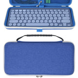 GEEKRIA K380 Wireless Keyboard Case, Hard Shell Travel Carrying Bag, Compatible with Logitech K380