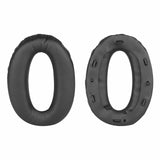 Geekria QuickFit Protein Leather Replacement Ear Pads for Sony WH-1000XM2, MDR-1000X Headphones Ear Cushions, Headset Earpads, Ear Cups Cover Repair Parts (Black)