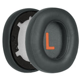 Geekria QuickFit Replacement Ear Pads for JBL JR460 Headphones Ear Cushions, Headset Earpads, Ear Cups Cover Repair Parts (Titanium Grey)