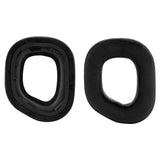Geekria Comfort Velour Replacement Ear Pads for Corsair HS80 RGB Headphones Ear Cushions, Headset Earpads, Ear Cups Cover Repair Parts (Black)